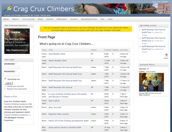 Crag Crux Climbers